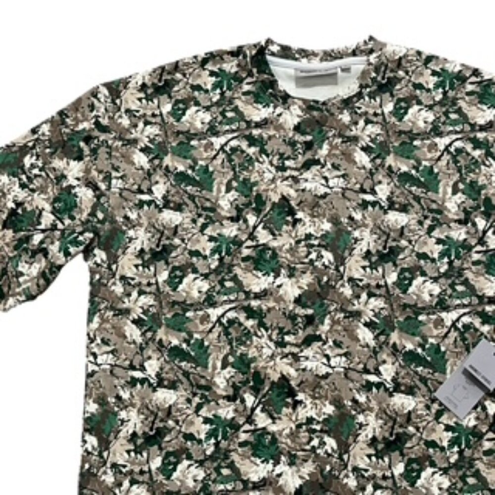 NEW Amongst Others Shirt Mens Size LARGE Camouflage Short‎ Sleeve Hunting Shirt